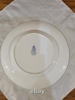 Royal Worcester Blue Aragon China Dinnerware, Set 5 Pc Per Person Service 8