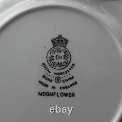 Royal Worcester Bone China MOONFLOWER Service for Four 20pc Set