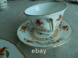 Royal Worcester Fine Bone China Chamberlain Dinner Set for (8) with4 Serving Dishe