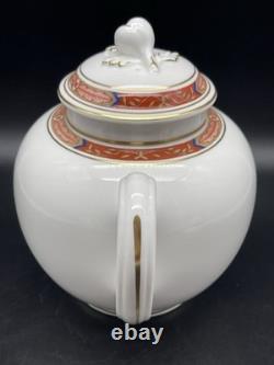 Royal Worcester Fine Bone China Tea Set 5 Cups Teapot Sugar Bowl Creamer England