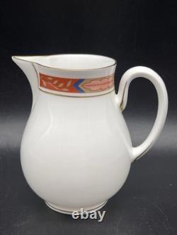 Royal Worcester Fine Bone China Tea Set 5 Cups Teapot Sugar Bowl Creamer England