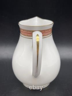 Royal Worcester Fine Bone China Tea Set 5 Cups Teapot Sugar Bowl Creamer England