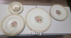 Royal Worcester Kempsey Z1962 Bone China 16pc Dinner Set, 4 Settings