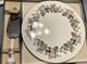 Royal Worcester Lavinia Bone China Cake Plate & Server Set WithBox England Vintage
