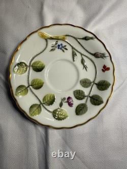 Royal Worcester The Blind Earl Cup & Saucer Set Fine Bone China England
