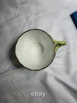 Royal Worcester The Blind Earl Cup & Saucer Set Fine Bone China England