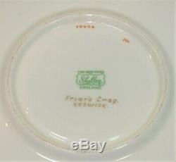 SHELLEY English China FRIAR'S CRAG KESWICK Cup and Saucer Set in the Ripon Shape