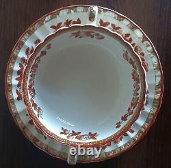 SPODE ENGLAND INDIAN TREE CHINA 7 PIECE PLACE SETTING GORGEOUS Origional owner