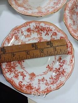 Samuel Radford China 1883-1891 England Dessert Set Tea Cups Saucer Plate Imari