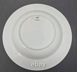 Set 10 Cauldon China England Rimmed Soup Bowls c. 1890s D 9 1/2