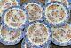 Set 10 Spode Imari Stone China Dinner Plates 2086 Regency 1805-1830 Very Rare