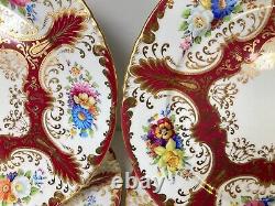 Set 12 Wedgwood for Higgins & Seiter gold decorated plates, 10.25'', ca. 1900s
