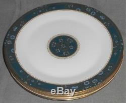 Set (4) Royal Doulton CARLYLE PATTERN Bone China Dinner Plates MADE IN ENGLAND