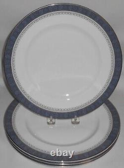 Set (4) Royal Doulton SHERBROOKE PATTERN Bone China DINNER PLATES England