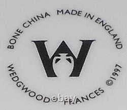 Set (4) WEDGWOOD Bone China FRANCES PATTERN Dinner Plates MADE IN ENGLAND