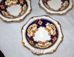 Set 6 Royal Albert Heirloom Octagon Shaped Nut Candy Dishes Crown China England