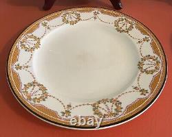 Set 6 Tiffany & Co of George Jones of crescent china of England Luncheon Plates