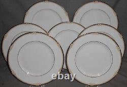 Set (7) WEDGWOOD Bone China CAVENDISH PATTERN Dinner Plates MADE IN ENGLAND