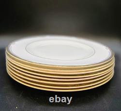 Set/8 Vintage Royal Doulton Musicale Dinner Plate 10.5 Bone China England