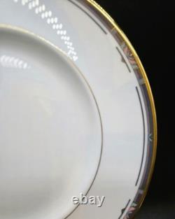 Set/8 Vintage Royal Doulton Musicale Dinner Plate 10.5 Bone China England