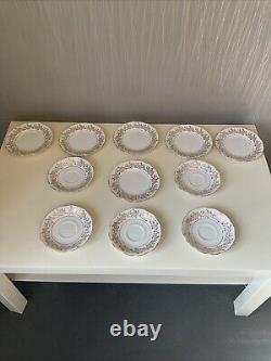 Set Of 11, Royal Standard Fine Bone China England Plates, Excellent Condition