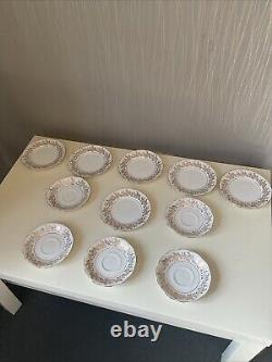 Set Of 11, Royal Standard Fine Bone China England Plates, Excellent Condition