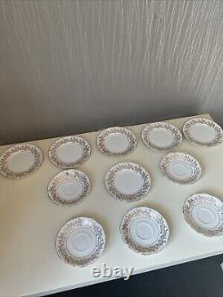 Set Of 11, Royal Standard Fine Bone China England Plates, Excellent Condition