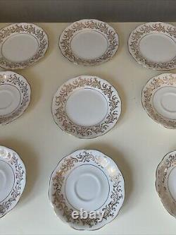 Set Of 11, Royal Standard Fine Bone China England Plates, Excellent Condition