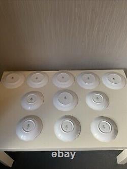 Set Of 11, Royal Standard Fine Bone China England Plates, Excellent Condition