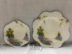 Set Of 22 Aynsley Bone China, Bluebell Time, England