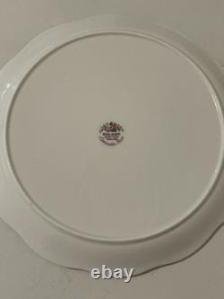 Set Of 4 Rare Royal Albert Bone China Snack And Tea Set Lavander Rose