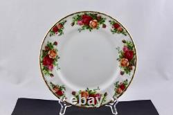 Set Of 4 Royal Albert China Old Country Roses Salad Plates, England New