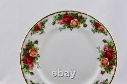 Set Of 4 Royal Albert China Old Country Roses Salad Plates, England New
