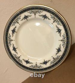 Set Of 6 Minton Grasmere England Dinner Plates Fine Bone China 10 5/8