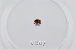 Set Of 6 Royal Albert China Old Country Roses Dinner Plates, England Mint