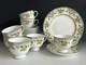 Set Of 7 Wedgwood Bone China Tamarisk Pattern Tea Trio Sets Made In England