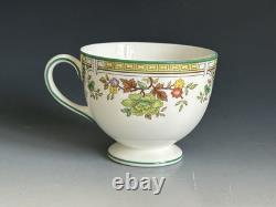 Set Of 7 Wedgwood Bone China Tamarisk Pattern Tea Trio Sets Made In England
