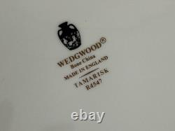 Set Of 7 Wedgwood Bone China Tamarisk Pattern Tea Trio Sets Made In England