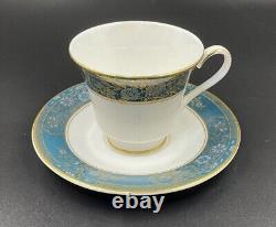 Set Of 8 Royal Doulton CARLYLE H5018 Cups & Saucers Fine Bone China England