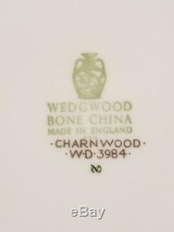 Set Of 8 Wedgwood Charnwood Bone China England Soup Bowls 8 Floral