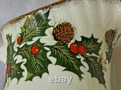 Set ROSINA YULETIDE Fine Bone China 34 Pieces Christmas Holly Made In England