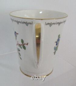 Set of 10 Aynsley Pembroke Bone China Footed Mugs (Gold Trim) 3 3/8 England