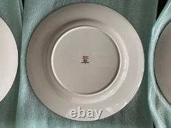 Set of 10 Spode Christmas Rose DINNER PLATES, England, Fine China, 10 5/8