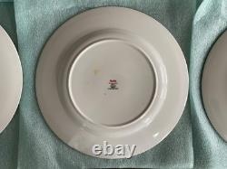 Set of 10 Spode Christmas Rose DINNER PLATES, England, Fine China, 10 5/8