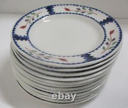 Set of 12 Adams Lancaster China England Ironstone Bread Dessert Plates 5.75