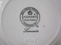 Set of 12 Adams Lancaster China England Ironstone Bread Dessert Plates 5.75