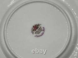 Set of (12) Royal Albert Lavender Rose 8.25 Bone China Salad Plates England