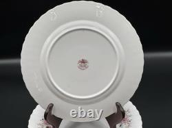 Set of (12) Royal Albert Lavender Rose 8.25 Bone China Salad Plates England