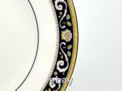 Set of (12) Wedgwood Runnymede Blue 8.125 Bone China Salad Plates England