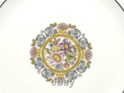 Set of (12) Wedgwood Runnymede Blue 8.125 Bone China Salad Plates England